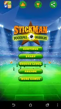Stickman Football Bubbles Screen Shot 4