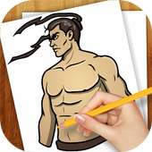 Learn to Draw Ninja Heroes Shadow Fight