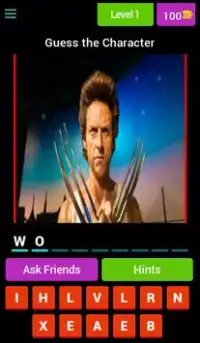 X-men Movie Quiz Screen Shot 0