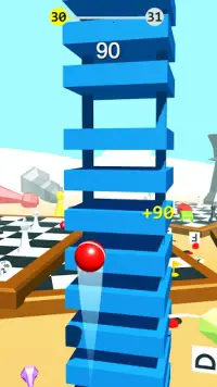 Pokey Jump - Free Rolling Ball Game Screen Shot 0