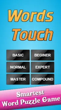 Word Puzzle Game: Words Touch Screen Shot 0