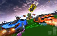 Rocket Car Ball Soccer Game Screen Shot 0
