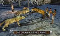 Grey Wolf Revenge Sim: Wild Animal Survival Game Screen Shot 0