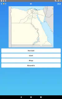 Égypte: les provinces - Quiz de géographie Screen Shot 9