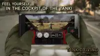 Tank driving simulator Screen Shot 0
