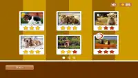 Sweet Dogs Puzzles - libre Screen Shot 1