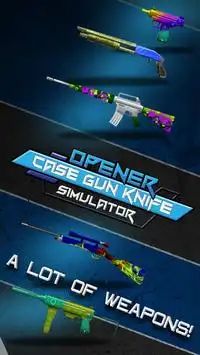 Opener Case Gun Knife Simulator Screen Shot 2