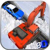 Snow Rescue Excavator Sim