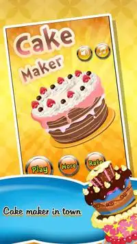 Cake Maker Screen Shot 2