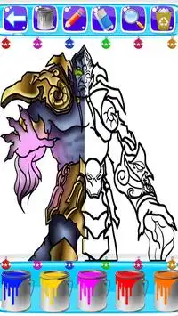 world of war wow coloring craft on azeroth by fans Screen Shot 1