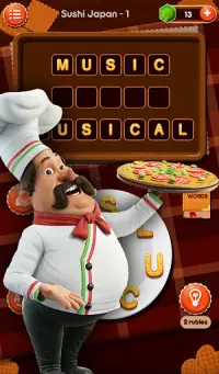 Word Puzzle Chef Screen Shot 0