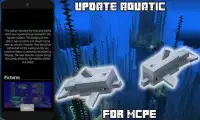 Addon Update Aquatic for MCPE Screen Shot 0