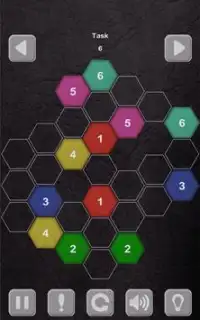 Color Lines. Hexagon Screen Shot 3