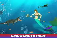 Angry Mermaid Attack Ocean Simulator Screen Shot 8