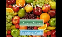 Kids Fruit Puzzle Screen Shot 0