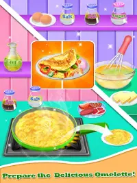 BreakFast Food Maker - Kitchen Screen Shot 2