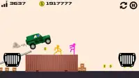Monster Truck Games - Stickman Turbo Destruction Screen Shot 1