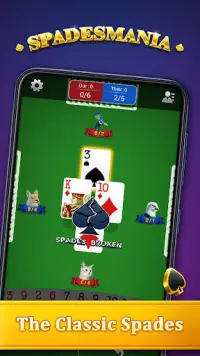 Spades Solitaire - Card Games Screen Shot 0