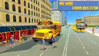 Simulator Bus Sekolah Kota Modern 2017 Screen Shot 6