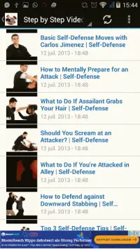 Self Defense Guide Screen Shot 1