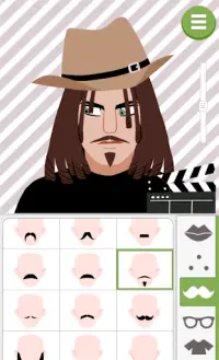 nhân vật hoạt hình Doodle Face Screen Shot 0
