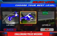 911 الشرطة الهليكوبتر سيم 3D Screen Shot 10