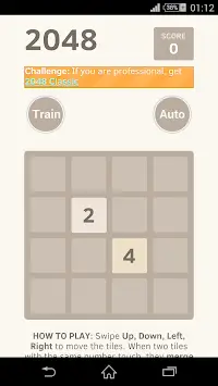 2048 Tutorial Screen Shot 0