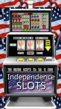 3D Independence Slots - Free Screen Shot 0