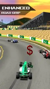 Pak contre Inde Voiture Courses Guerre: Simulateur Screen Shot 3