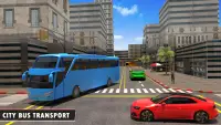Bus Kota Mengemudi 3D-Game Bus Screen Shot 2