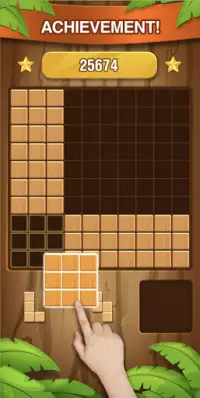 Wood Block Puzzle 2021 - Wooden New Game Screen Shot 2