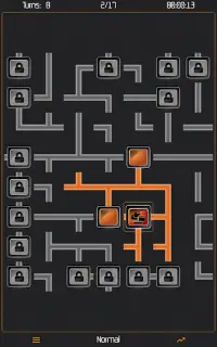 Netwalk - IT Logic Puzzle Game Screen Shot 9