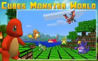 Cubes Monster World Screen Shot 2