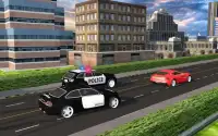 犯罪市警察の車追跡：レーシングシミュレータ18 Screen Shot 0