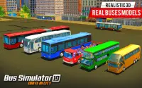 City Bus Driving Coach Games Screen Shot 4