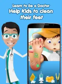 Foot Doctor Game - Kids Games Screen Shot 0