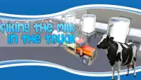 Farm Milk Transport Truck Sim Screen Shot 4