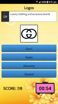 General Knowledge Game Screen Shot 5