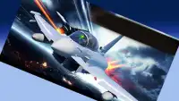 Jet Fighter Pilot Avion Jeux dans l'espace libre Screen Shot 0