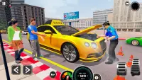 Taxi Spiele: Auto Spiele Screen Shot 2