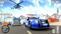 Police Transport Car Truck Sim Screen Shot 1