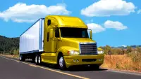 Euro truck driving Truck Game Screen Shot 1