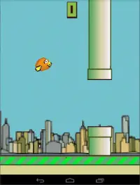 Square Bird Game Screen Shot 0