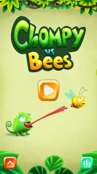 Chompy vs Bees Screen Shot 0