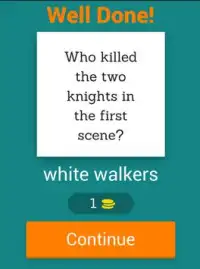 Trivia of Thrones Game Screen Shot 8