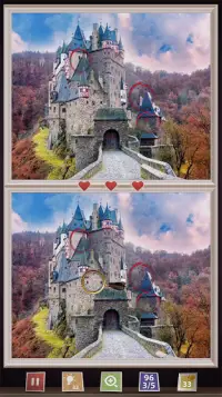 Игра найди отличия: дворцы и замки - ищи 5 отличий Screen Shot 3