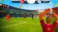 Real Football Striker:Free kick Soccer League 2021 Screen Shot 0