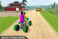 ATV Motorrad Taxi Simulator 2021 Screen Shot 1