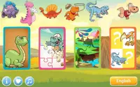 Kinderpuzzle Dinosaurier spiel Screen Shot 0