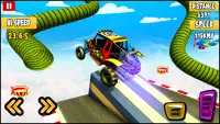 dune buggy araba stunts: araba yarışı oyunları Screen Shot 1
